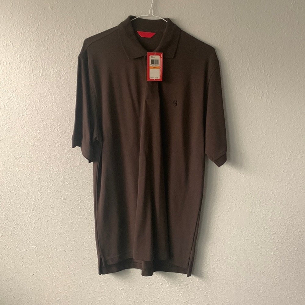 Brown New with tags izod polo sz S